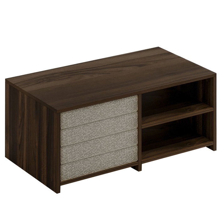 Hanah Home Gord - Walnut Juego de mesas de café
